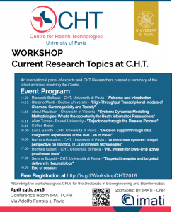 Locandina 2016.04.19 Workshop Current Research Topics at CHT