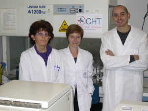 Team del Laboratorio di medicina Rigenerativa